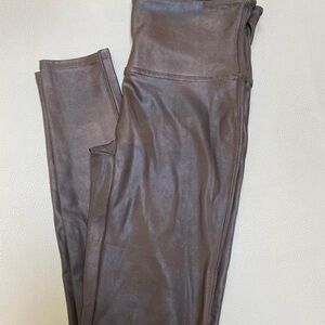 Spanx brown leggings
